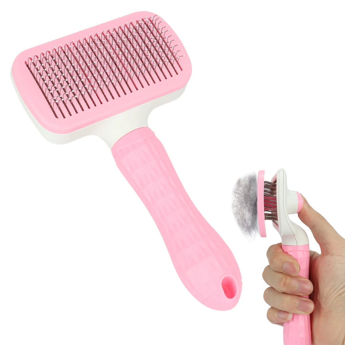 Self Cleaning Pet Hair Remover Brush