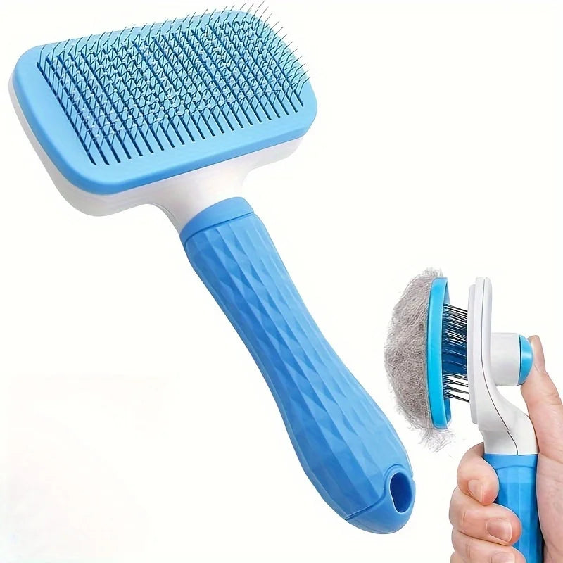 Self Cleaning Pet Hair Remover Brush