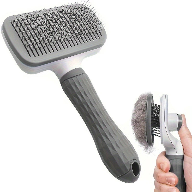 Self Cleaning Pet Hair Remover Brush
